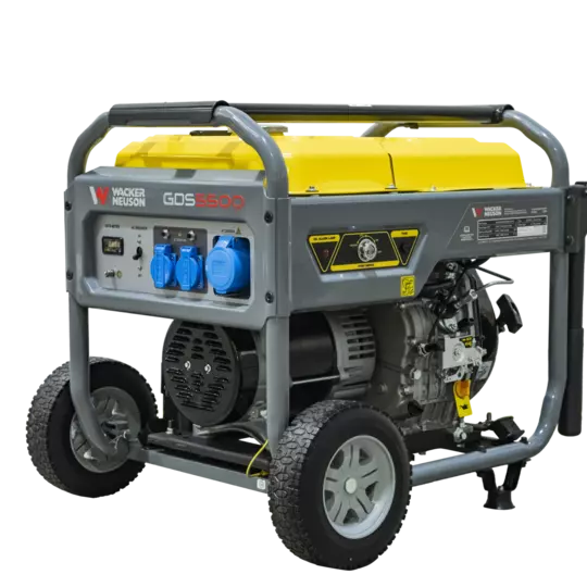 GENERADOR Diesel GDS5500 G ARRANQUE ELÉCTRICO + BATERIA + RUEDAS