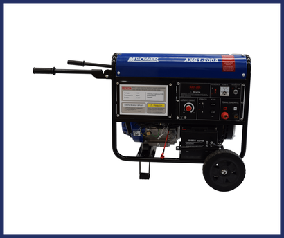 Soldadora mpower a gasolina 200 amp